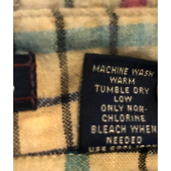 Salty Dog by Gant Plaid Short Sleeve Button Up Shirt Men's Size 1X Big - Picture 8 of 9